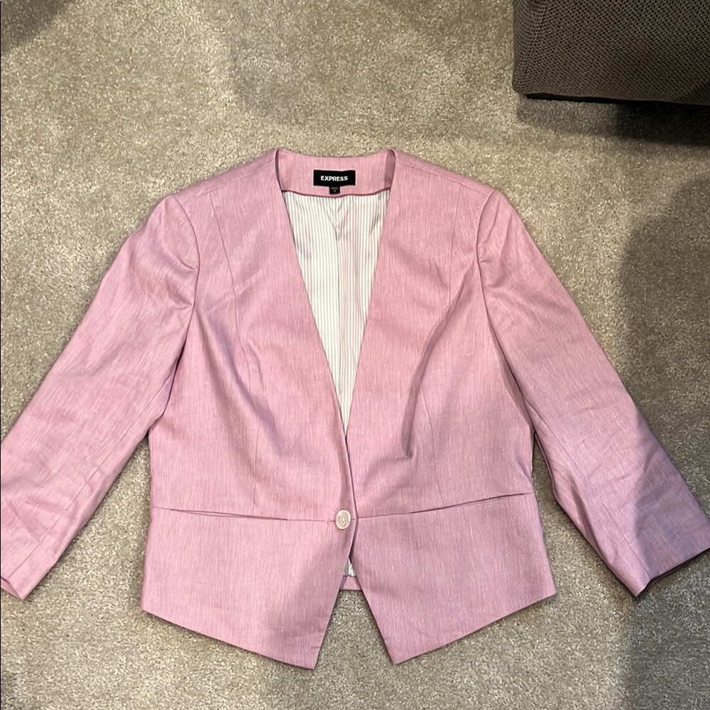 Express Pink Blazer